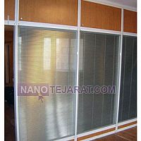 پارتیشن دو جداره کلاف آلومینیوم  پارتیشن دو جداره کلاف آلومینیوم